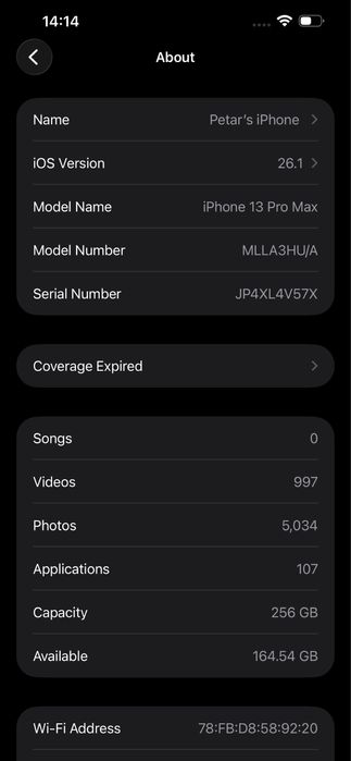 iPhone 13 Pro Max – 256 GB | Отлично състояние