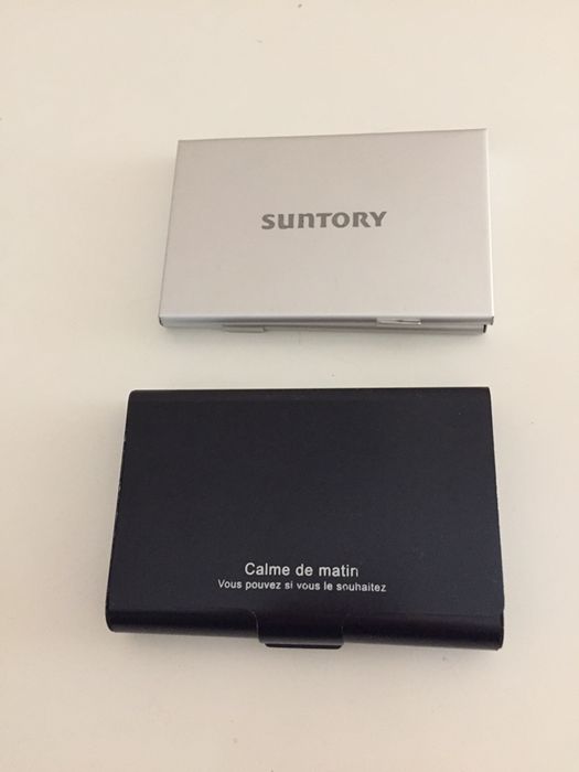 Визитницы металлические