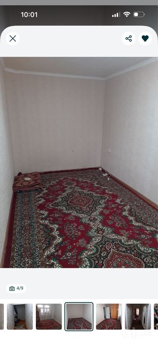 Продается квартира 2 комнатная октябрь 1 этаж с ремонтом