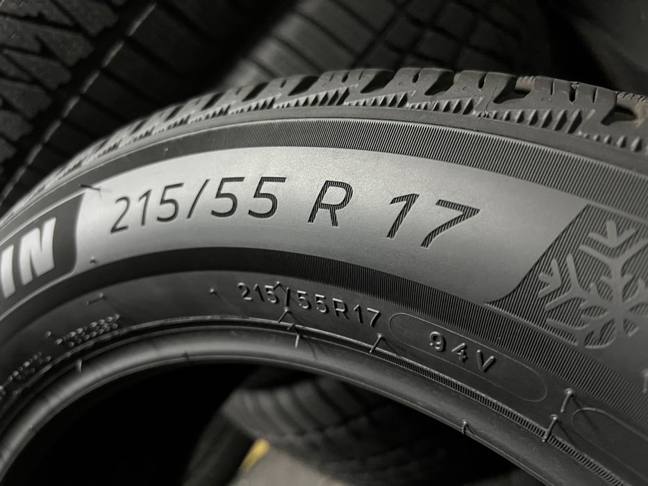 215/55/17 MICHELIN - 1бр. гума 2024г., като Нова!