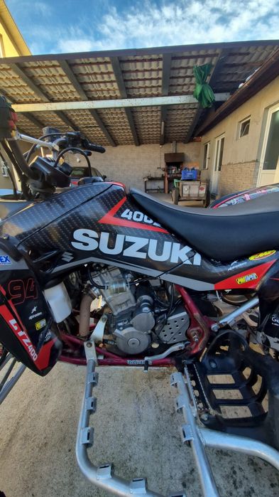 Suzuki ltz 400 înmatriculat cu nr negre B1 nu kawasaki kfx polaris predator cf moto ktm ltz yamaha raptor trx cf moto can am  quad