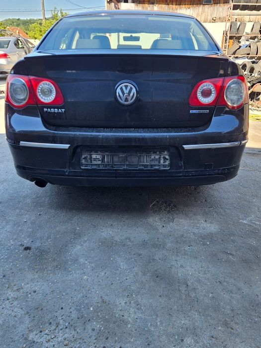 Kit R Line vw Passat B6 Lip Bara fata Spate Praguri culoare negru LC9X Sedan Berlina