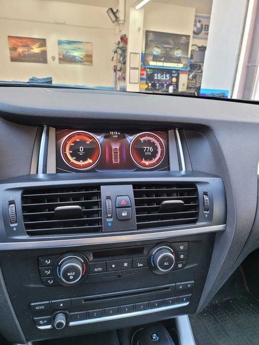 Навигация с Андроид 13 8GB 8-ядрен BMW X3 F25 X4 F26 Android CIC NBT