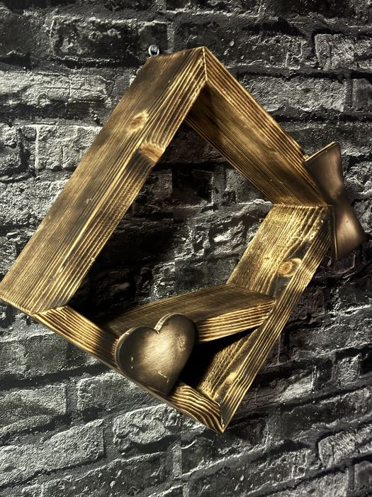 suport din lemn pentru lumnari