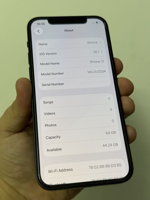 iPhone 12 Black Edition 64GB Neverlocked Impecabil Battery 95%