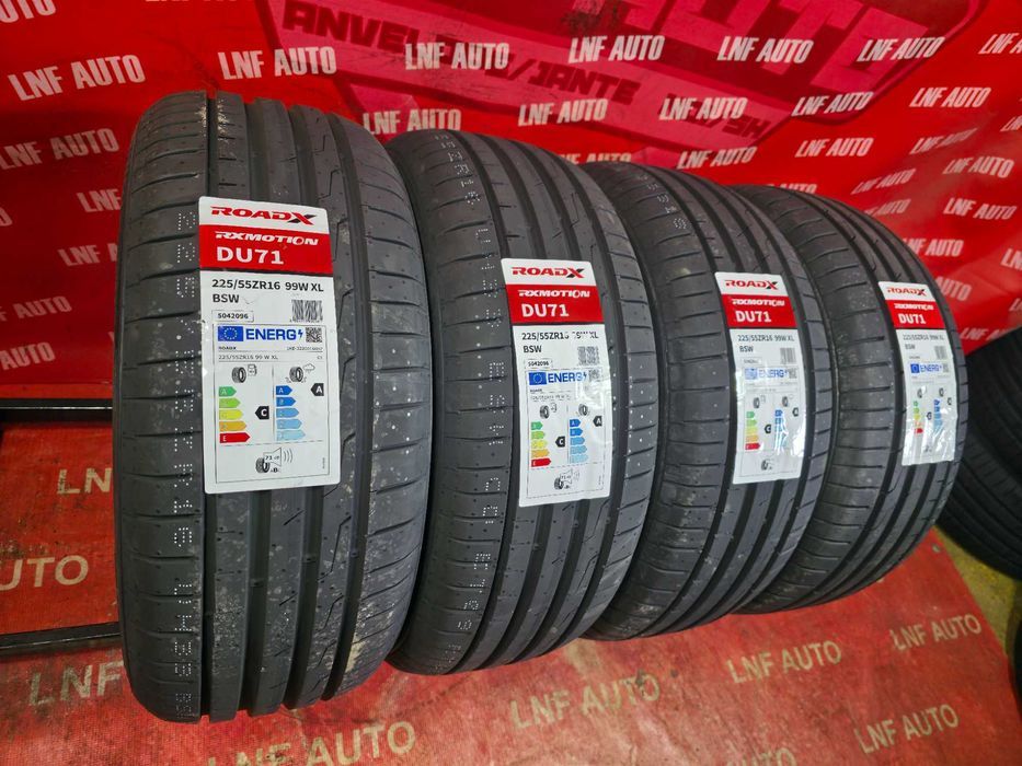 anvelope de vara - 225/55/16 - roadx - noi - dot 4923 !