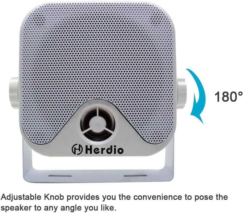 Водоустойчиви колонки Herdio 4" Waterproof Marine Speaker HMS-61, 2 броя