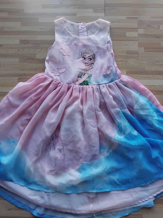 Lot Frozen Elsa rochie si statie cantat cu microfon
