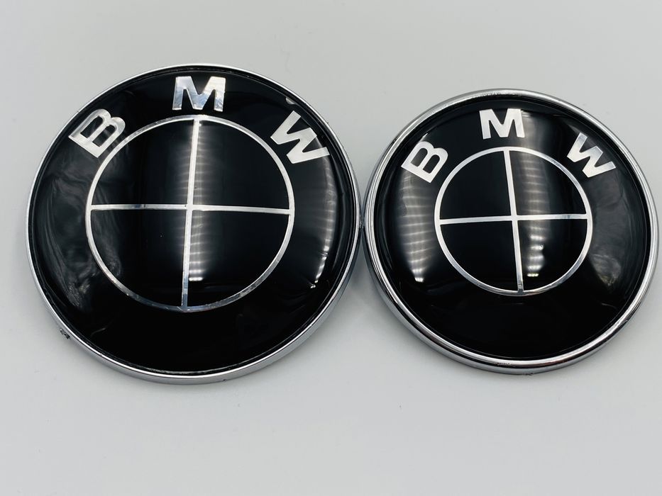 Set Embleme BMW negru full 7 bucati