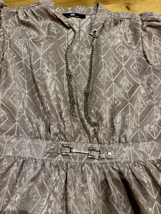 Кафява рокля на Elisabetta Franchi