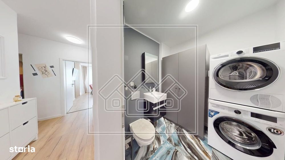 Ap decomandat, cu 3 camere, 2 bai - Zona Henri Coanda