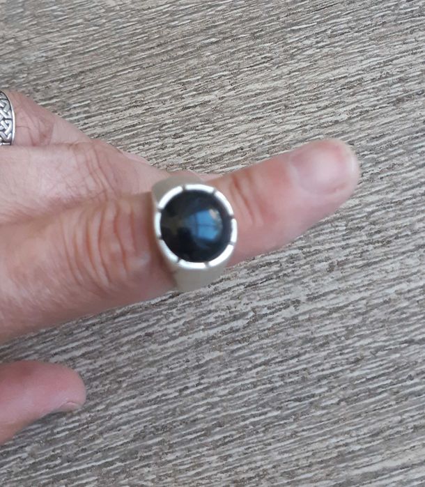 Inel de argint cu onyx made in Mexico
