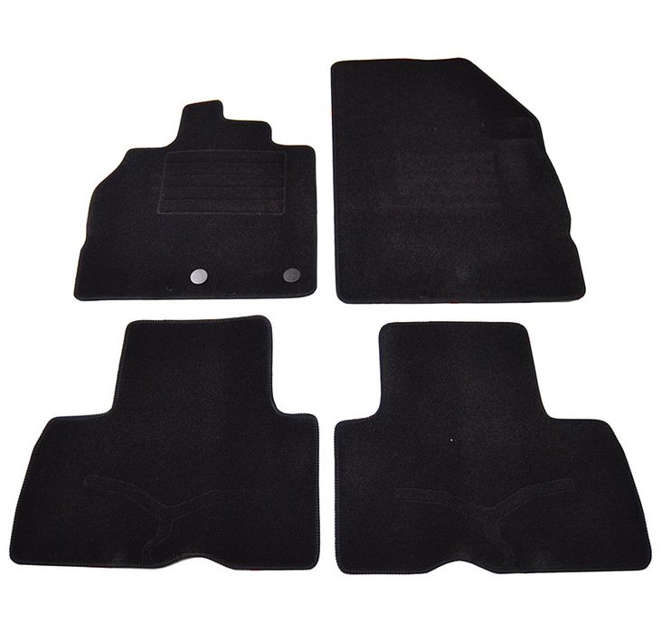 Covorase mocheta Renault Scenic 3 2009- Negre, set de 4 bucati