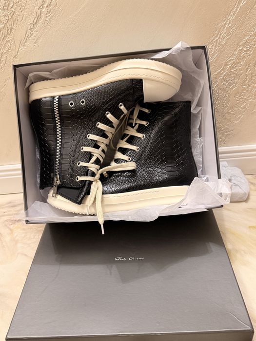 Rick Owens 44 Snake Skin