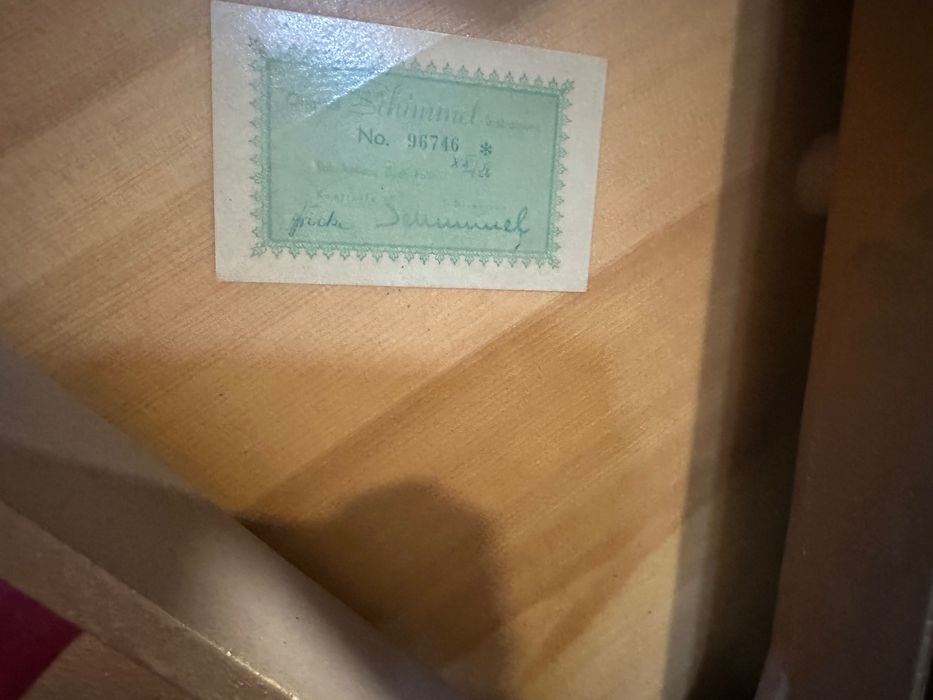 Акустично, Западно Германско Пиано Вилхелм Шимел (Willchem Schimmel),