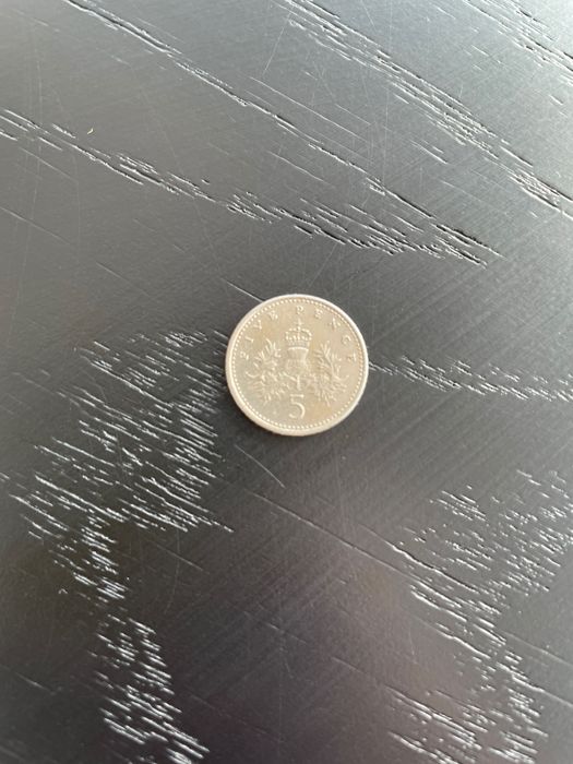 Five pence, Elizabeth II- 1990