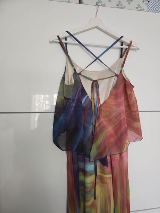 Дамска ефирна рокля - размер М