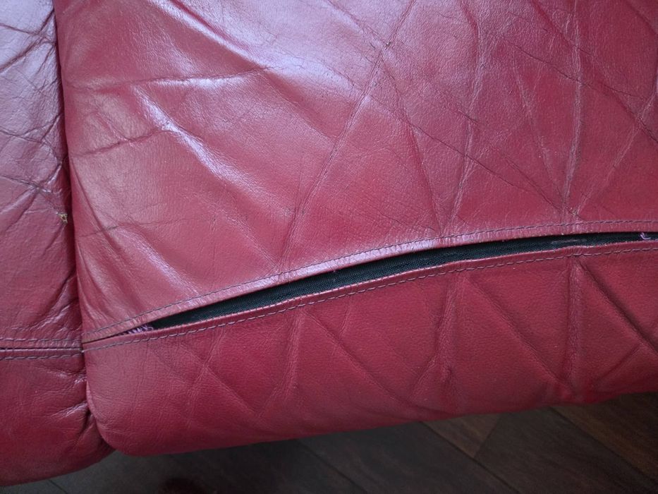 Диван естествена кожа