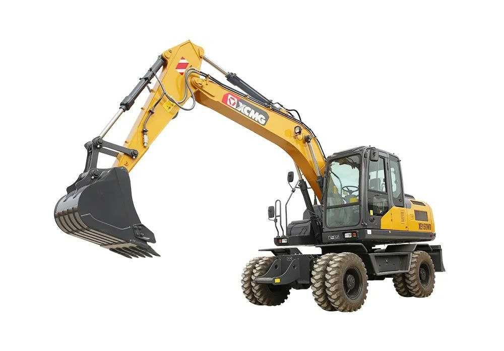 XCMG XE150WD 0,6 куб  маневренный колесный экскаватор