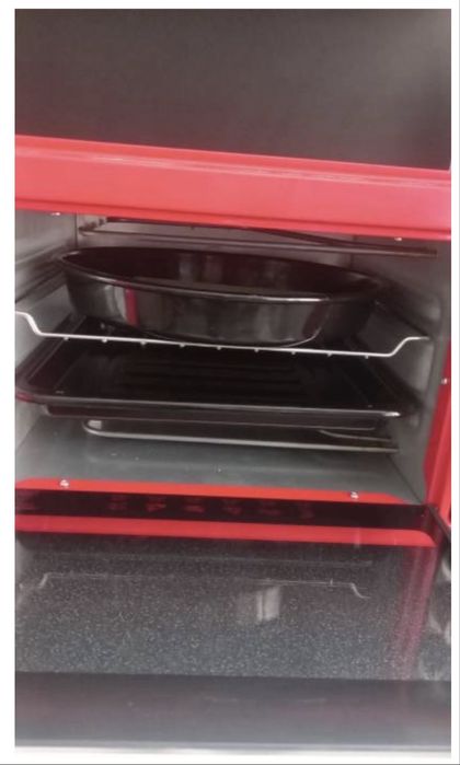 Печка ASEL 36 л красный