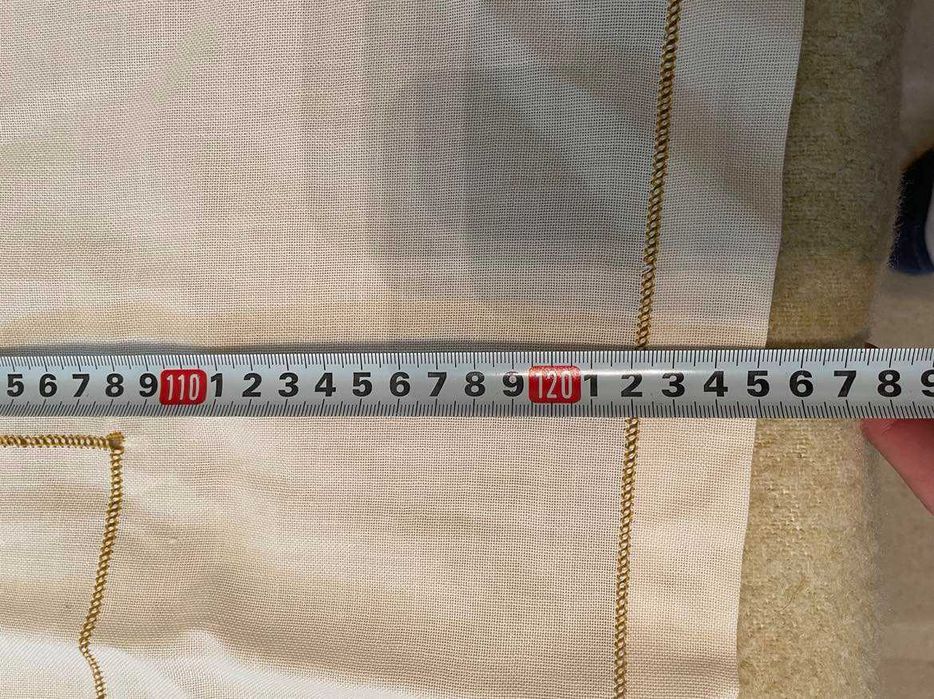 Красива голяма покривка с ръчна бродерия от Англия