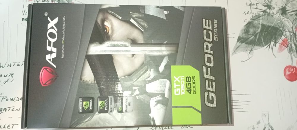 Видеокарта GeForce 1050Ti GTX 4Gb