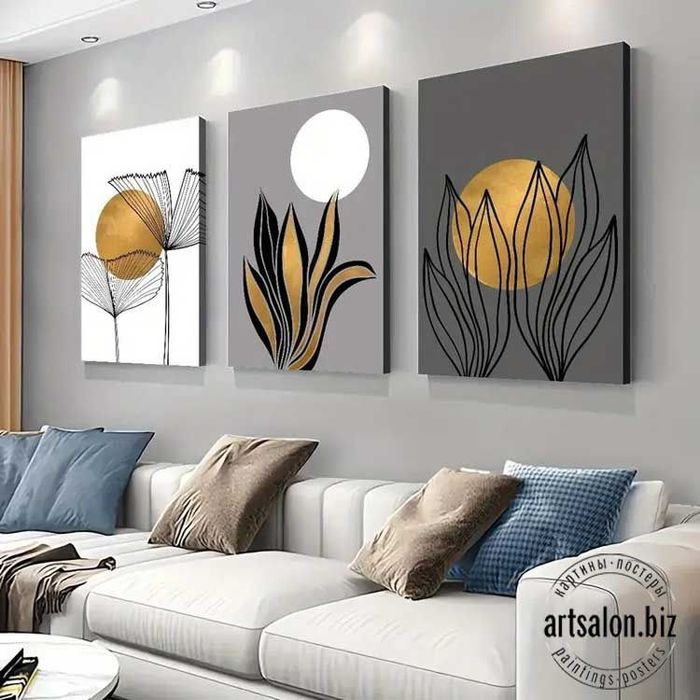 любые интерьерные картины на заказ