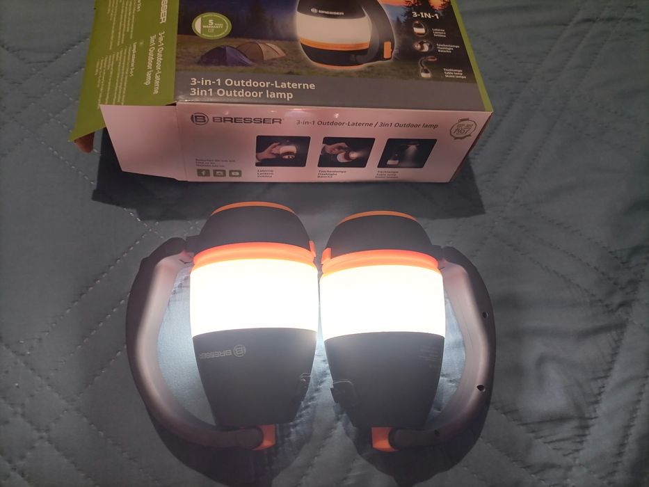 Фенер за къмпинг Bresser 3 в 1