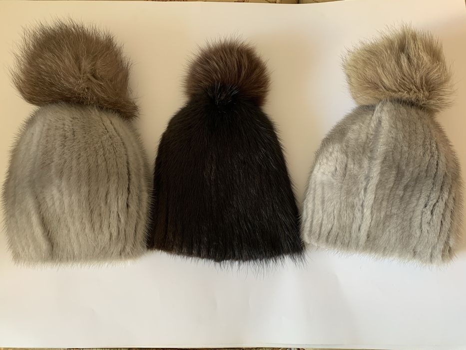 НОВЫЕ норковые шапки