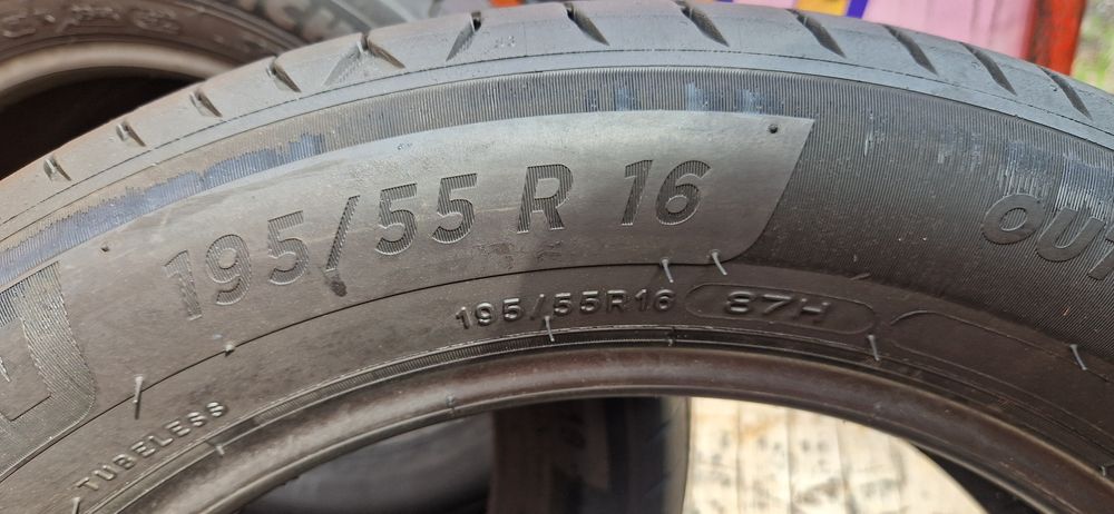 Set 4 Anvelope Michelin 195 55 R16 de vara. Dot 2021