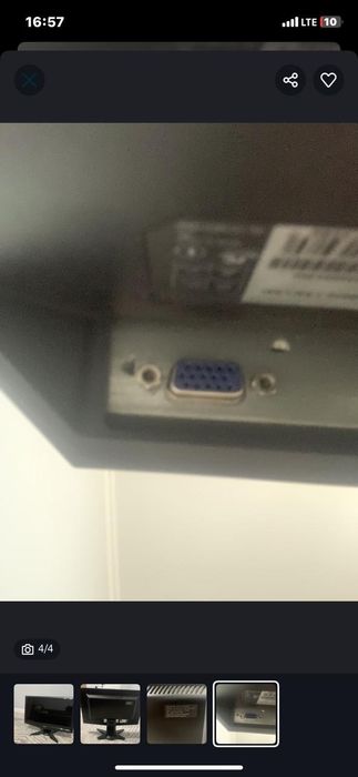 Монитор Acer, vga