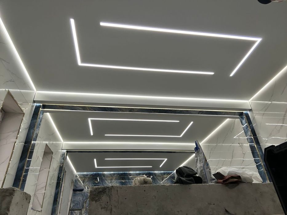 Натяжыне потолки от простых до элитных