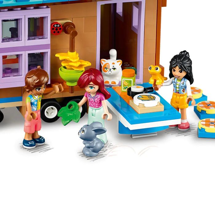 Lego Friends Мобилна къща и магазин за чай с мехурчета