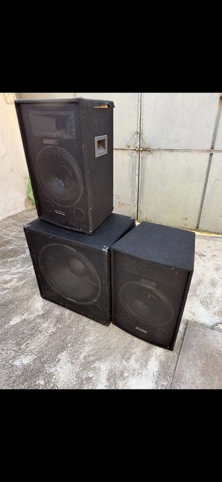 тонколони AUNA Cube 1812 Active PA Set 2.1, 1600W Total Power