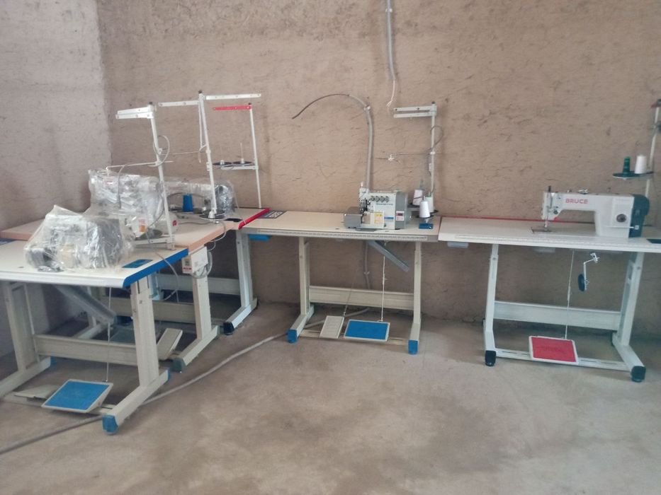 Tikuv mashinalari. Avrelog. Raspshivalka firma BRUCE