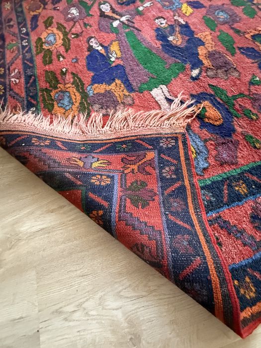 Ковер ручной работы из 100% шерсти