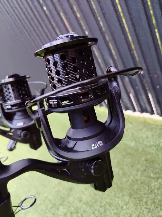 Set 4 Lansete Legna 3.9m 3.75 Lbs 3 seg+ 4 EastShark Ei 10000 9+1 rulm