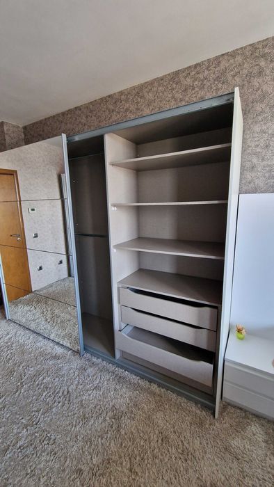 Гардероб IKEA PAX с огледални врати 270см - 2бр.