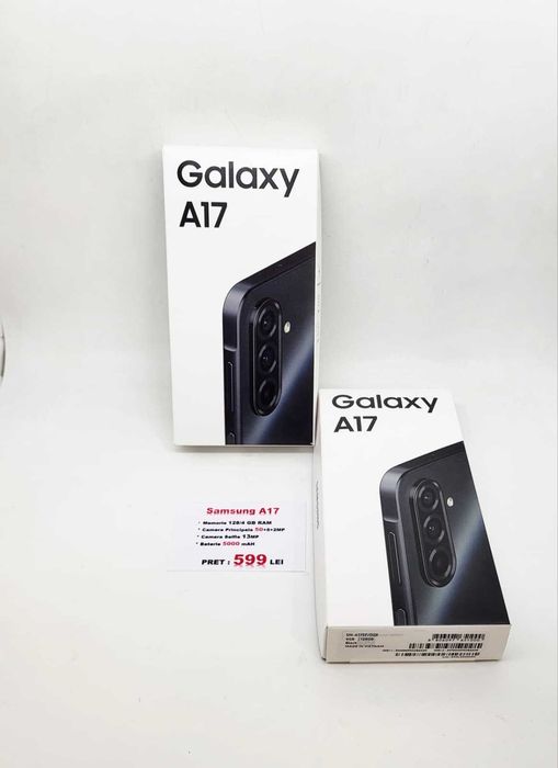 ***STAR*** Shop: Samsung Galaxy A17 - Sigilat - Garantie!
