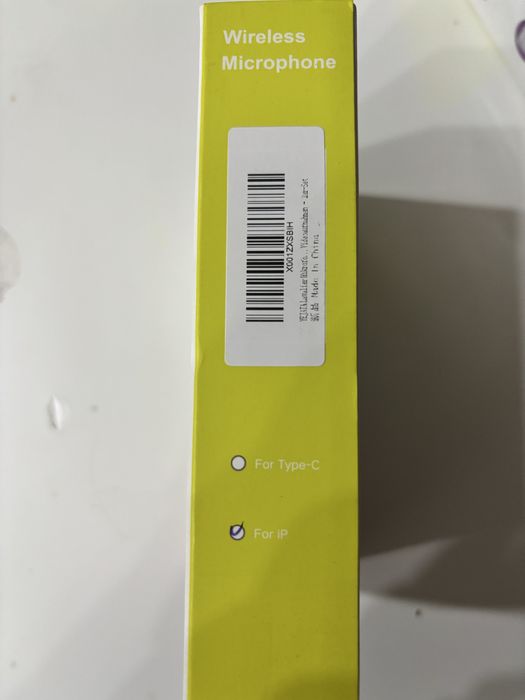 Microfon Lavalier Wireless Yejata K6, set 2, 40 ore autonomie, lightni