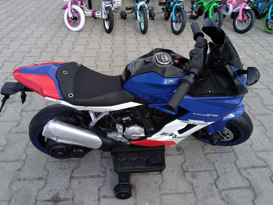 KAWASAKI акумулаторен мотор SURFER син