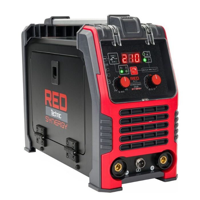 Aparat pentru sudura tip invertor, MIG / MAG / TIG LIFT, 210 A, Red