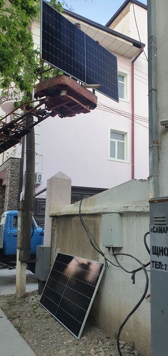 quyosh paneli urnatib berish xizmati.