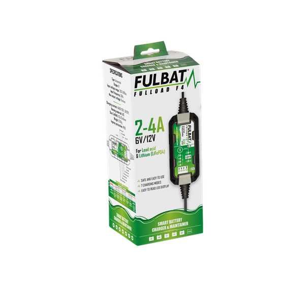 Incarcator baterii motociclete inteligent Fulbat 2 - 4 A