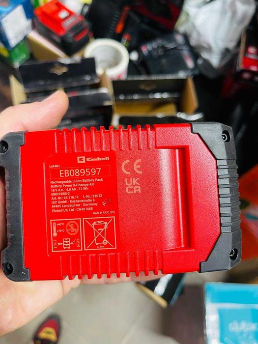 Set 2 baterii Einhell PXC Twin Pack 4,0 Ah Power X-Change