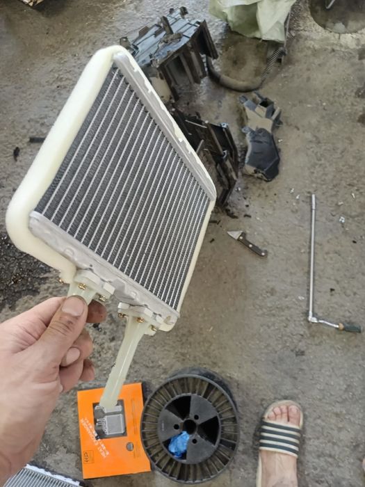 Чистка и ремонт печки.