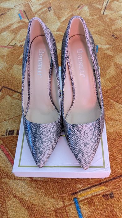 Pantofi dama cu toc de 10cm