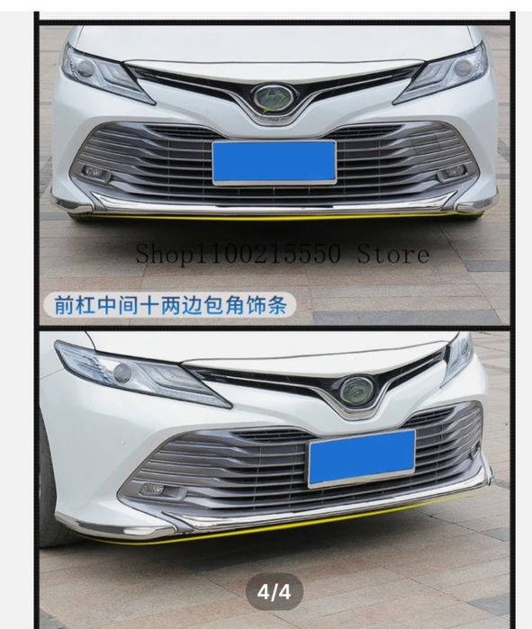 Камри 70 Молдинг на передний бампер