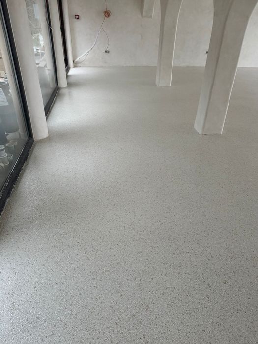 Pardoseala epoxidica , pardoseli industriale, Full Flake
