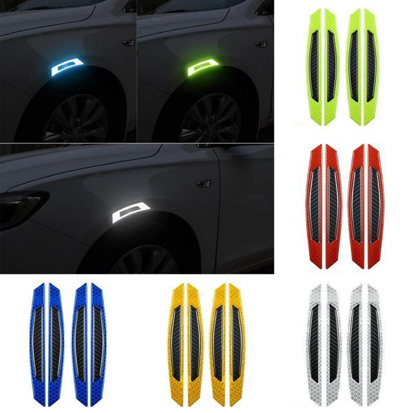 Светлоотразителни предупредителни стикери от въглеродни влакна, устойч